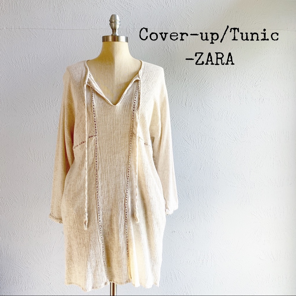 Cover-up/Tunic/Dress by ZARA sz S